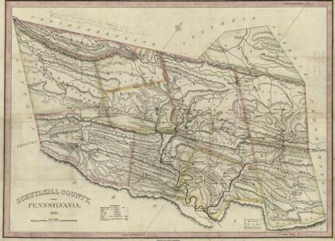 Schuylkill County, Pennsylvania (Tanner) (1830)