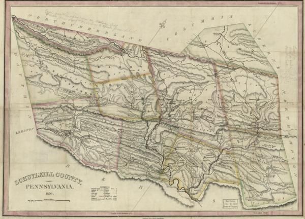 Schuylkill County, Pennsylvania (Tanner) (1830)
