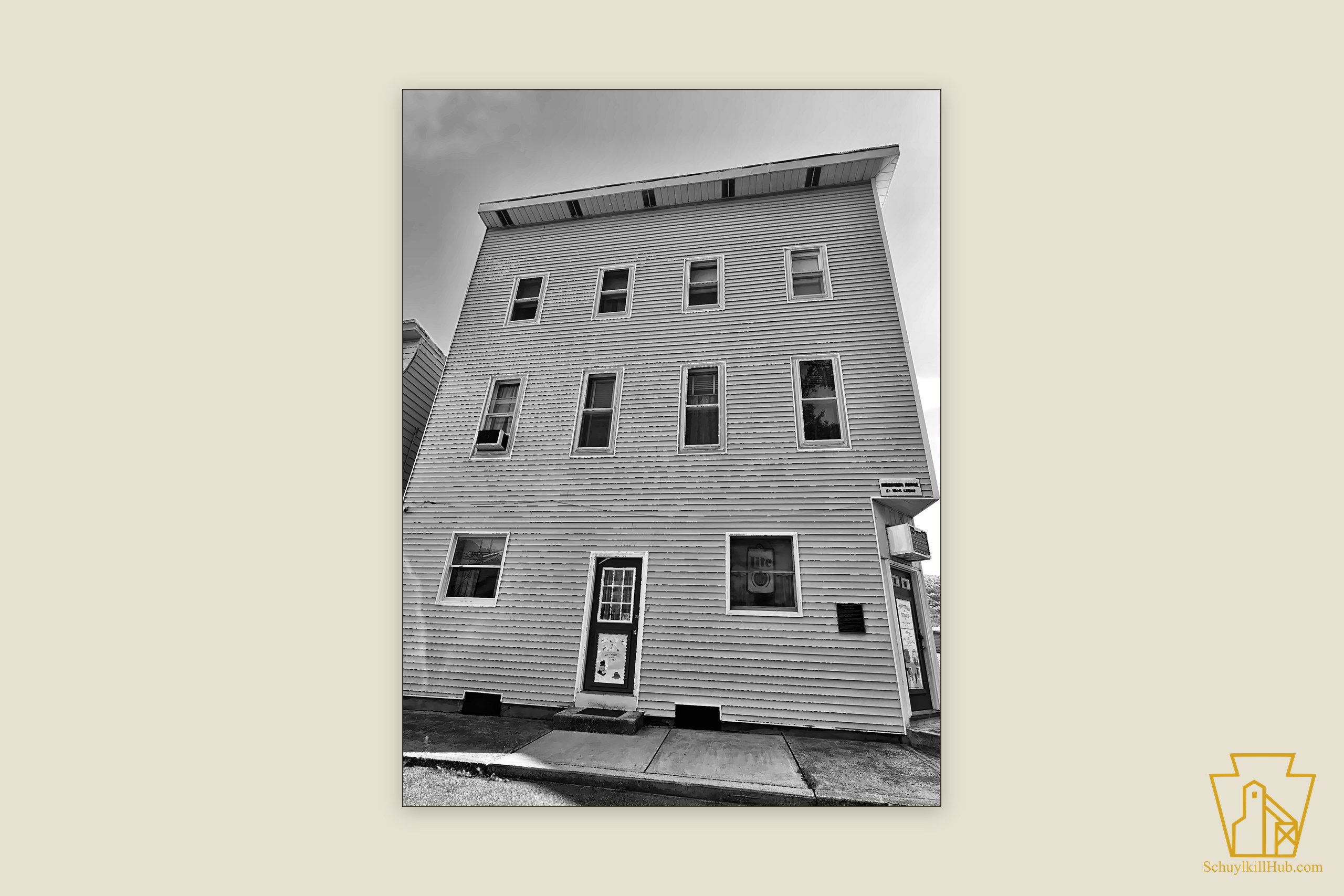 The Hibernian House at Girardville — Jack Kehoe’s tavern — as it stands today.