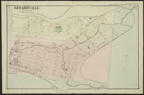 Girardville — 1875 Beers Atlas Plate (1875)