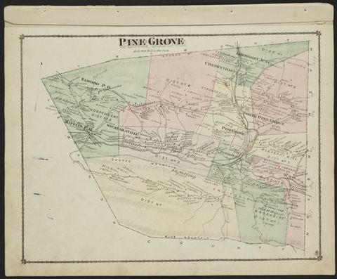 North Pine Grove (Township) — 1875 Beers Atlas Plate (1875)