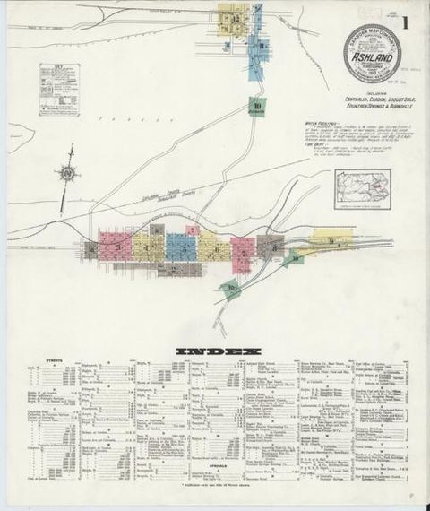 Sanborn Map — Ashland, 1913 (1913)
