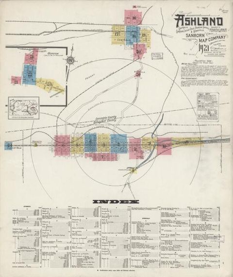 Sanborn Map — Ashland, 1921 (1921)
