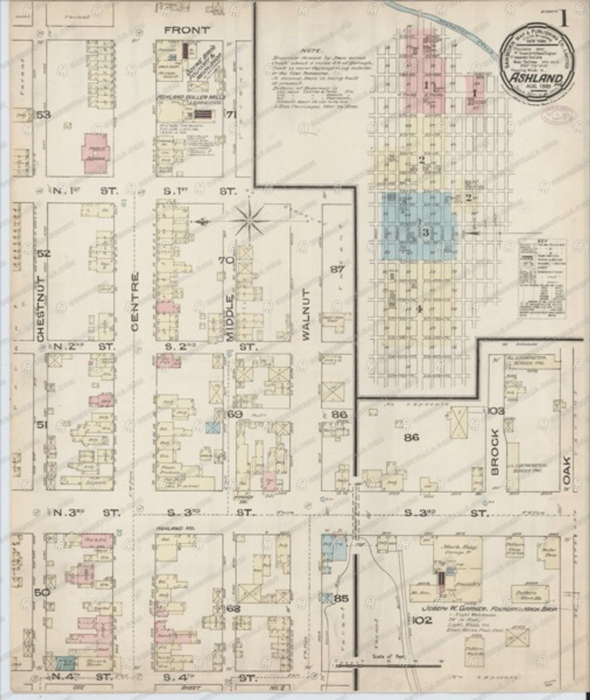 Sanborn Map — Ashland, 1928 (1928)
