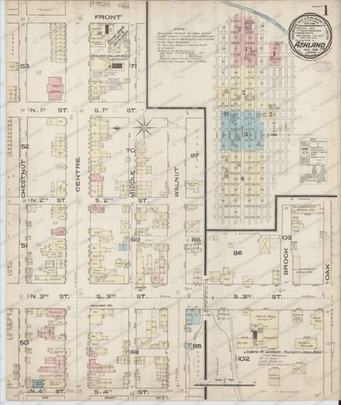 Sanborn Map — Ashland, 1928 (1928)