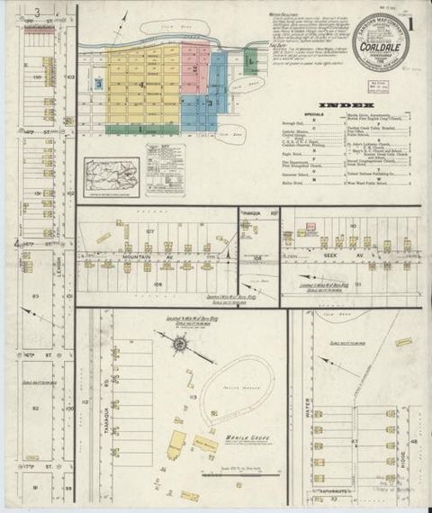 Sanborn Map — Coaldale, 1916 (1916)