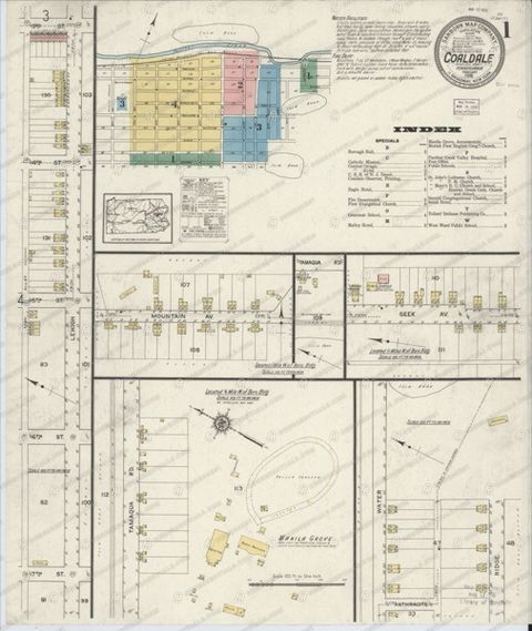 Sanborn Map — Coaldale, 1930 (1930)