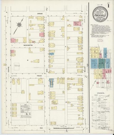 Sanborn Map — Frackville, 1912 (1912)