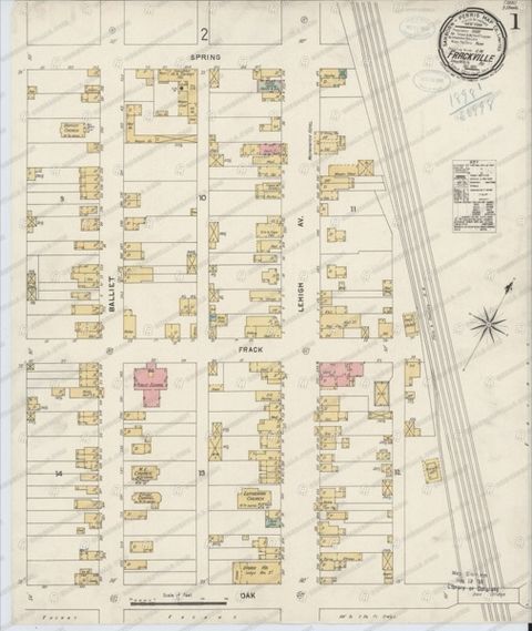 Sanborn Map — Frackville, 1928 (1928)