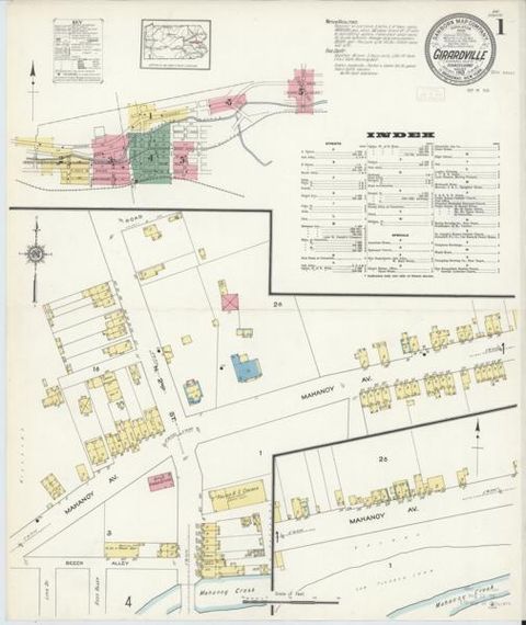 Sanborn Map — Girardville, 1913 (1913)