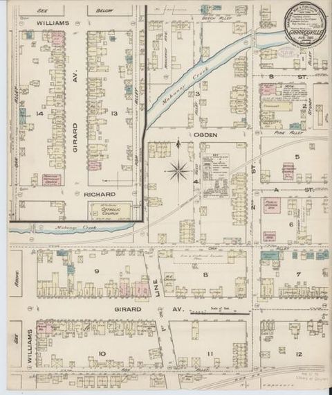 Sanborn Fire Insurance Maps — Girardville (series) (1885-1948)