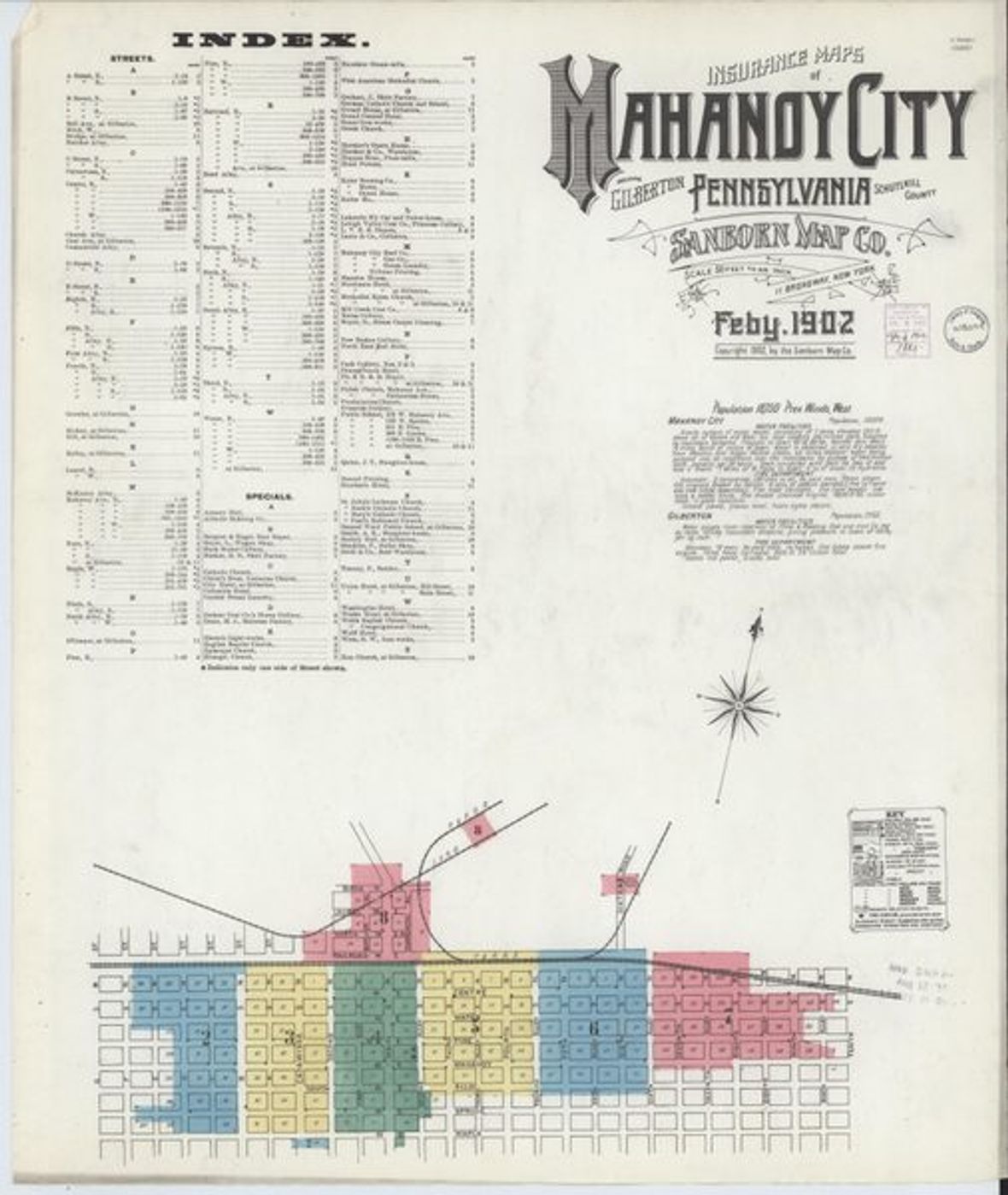 Sanborn Map — Mahanoy City, 1902 (1902)