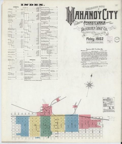 Sanborn Map — Mahanoy City, 1902 (1902)