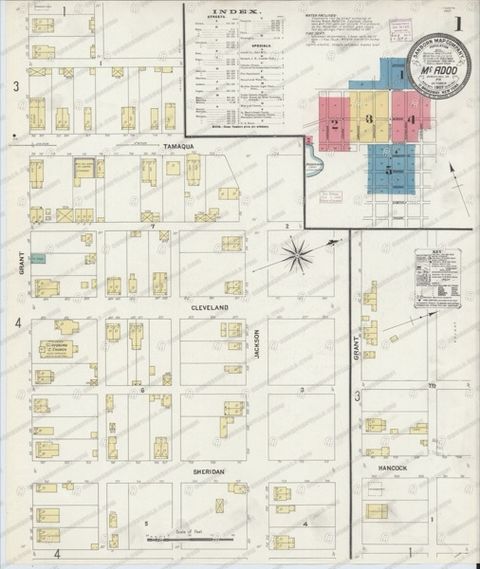 Sanborn Map — McAdoo, 1925 (1925)