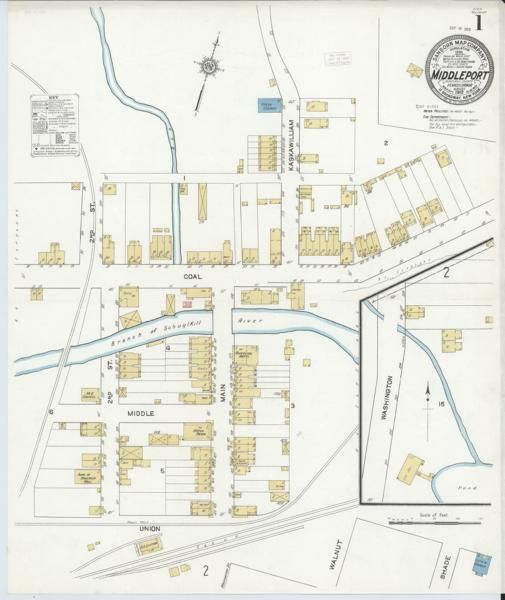 Sanborn Fire Insurance Maps — Middleport (series) (1912-1912)