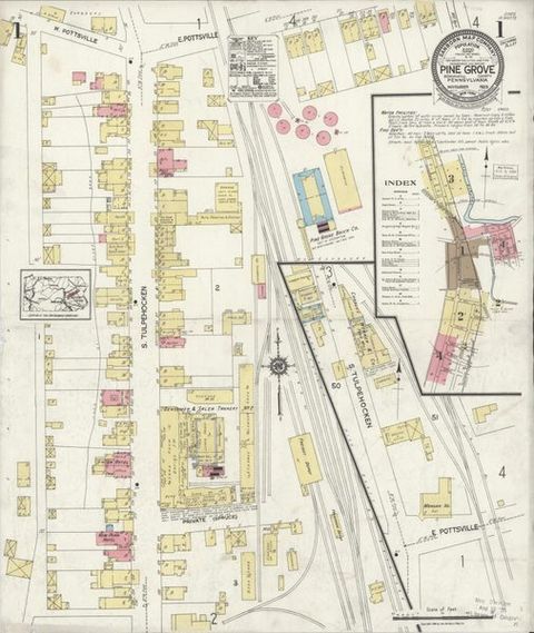 Sanborn Map — Pine Grove, 1923 (1923)