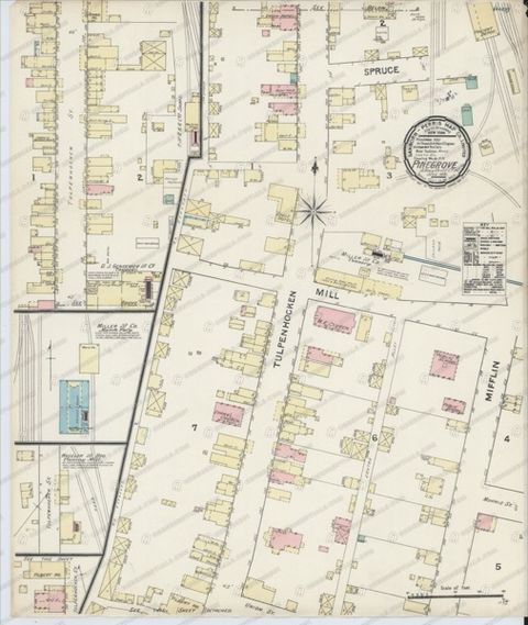 Sanborn Map — Pine Grove, 1931 (1931)