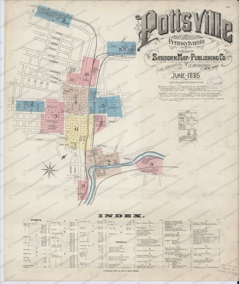 Sanborn Map — Pottsville, 1920 (1920)