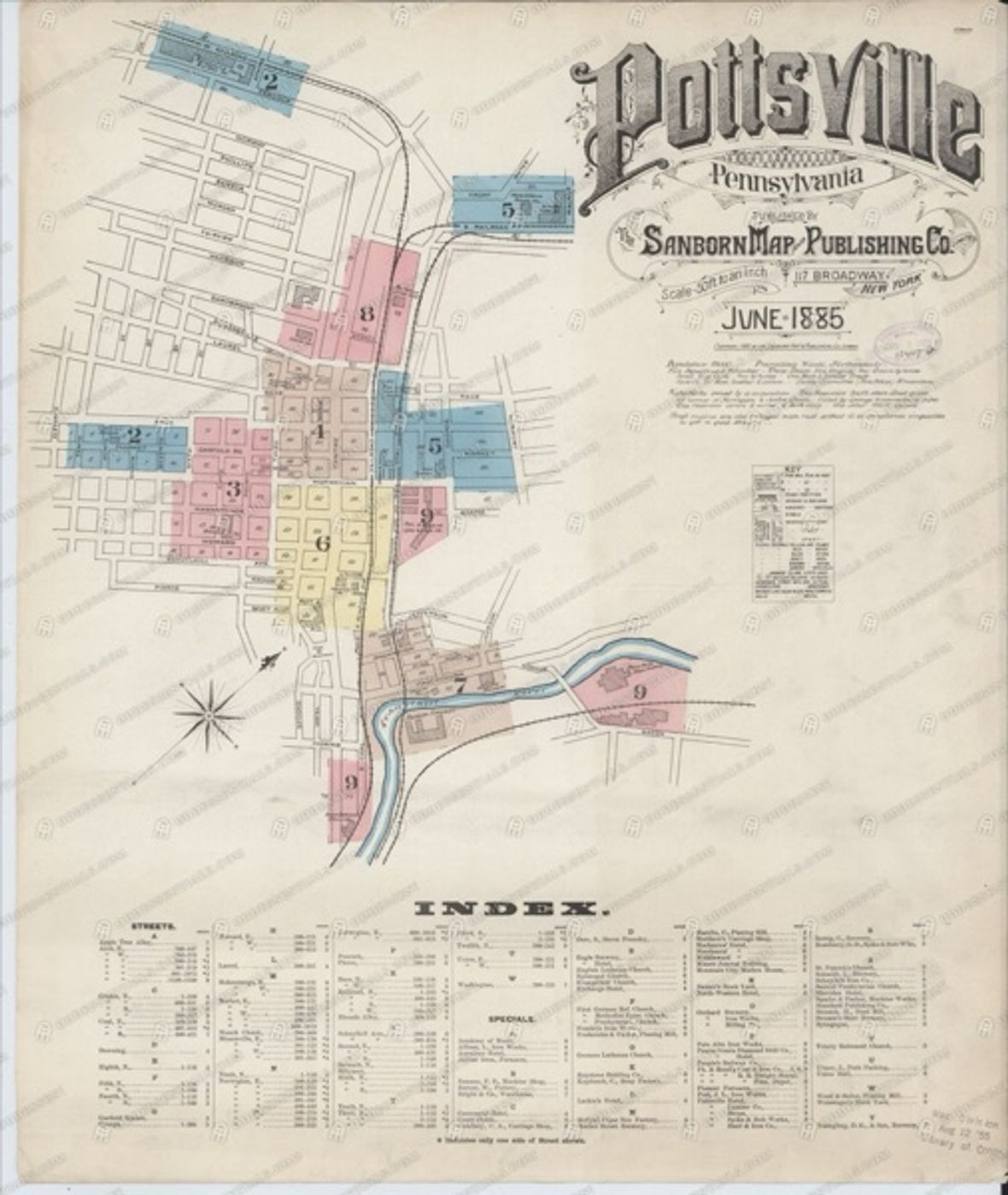 Sanborn Map — Pottsville, 1920 (1920)