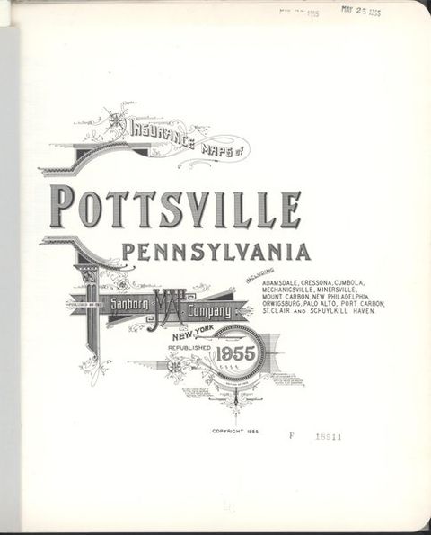 Sanborn Map — Pottsville, 1955 (1955)
