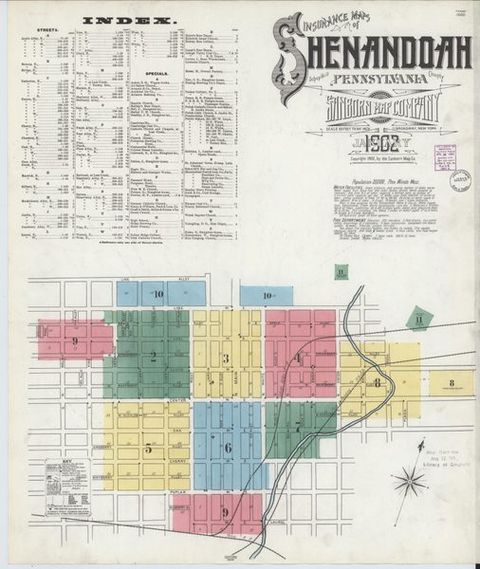 Sanborn Map — Shenandoah, 1902 (1902)