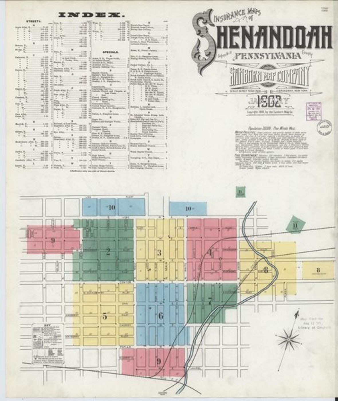 Sanborn Map — Shenandoah, 1902 (1902)