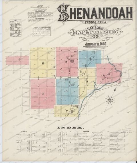 Sanborn Map — Shenandoah, 1927 (1927)