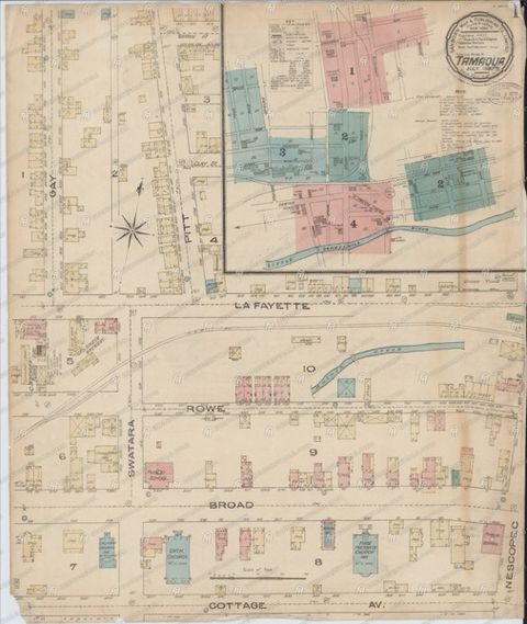 Sanborn Map — Tamaqua, 1923 (1923)