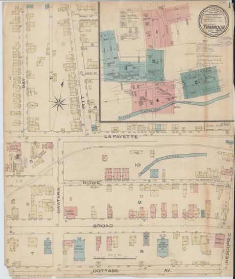 Sanborn Fire Insurance Maps — Tamaqua (series) (1885-1946)