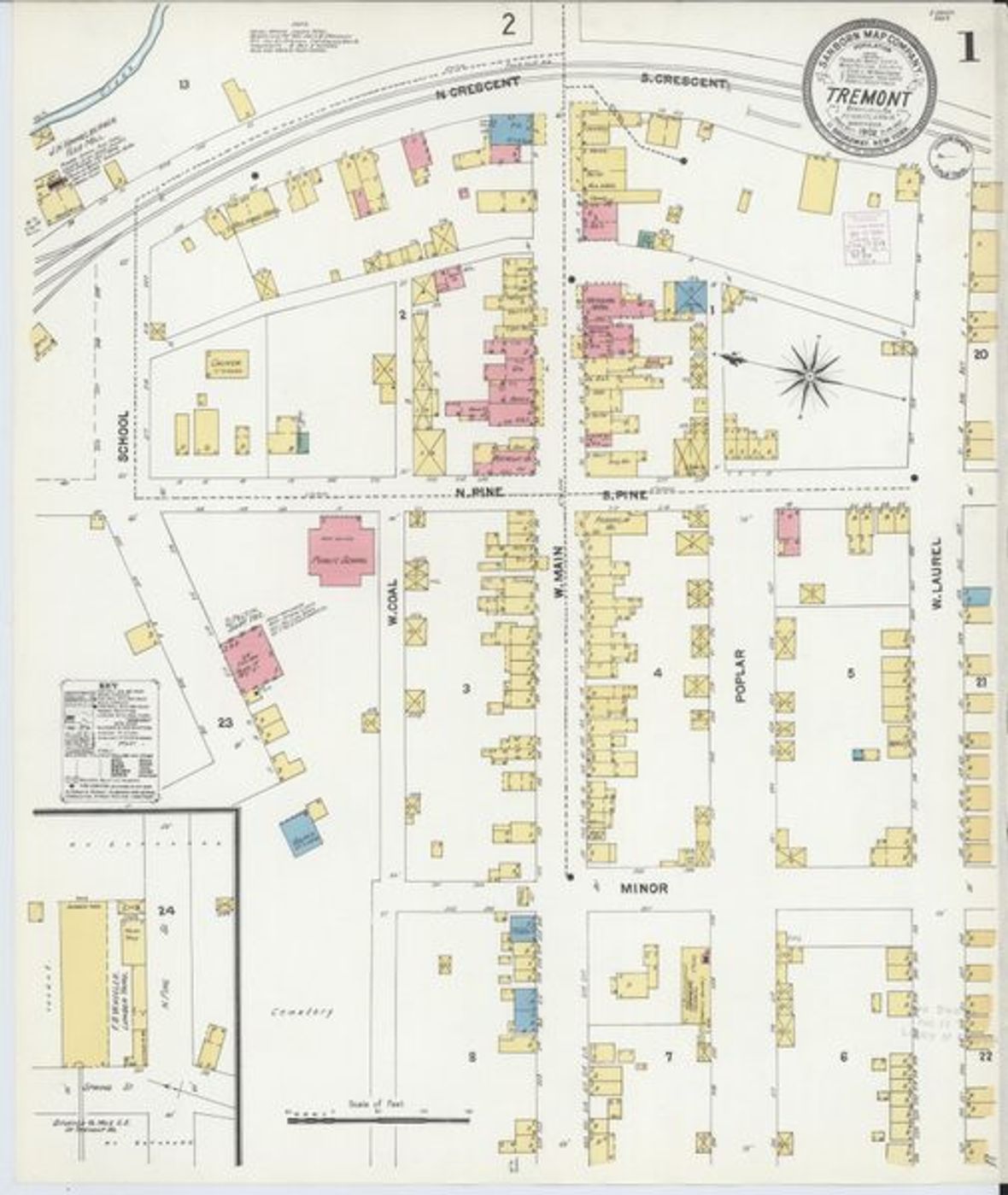 Sanborn Map — Tremont, 1902 (1902)