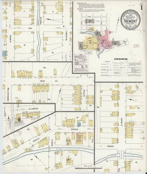 Sanborn Map — Tremont, 1911 (1911)