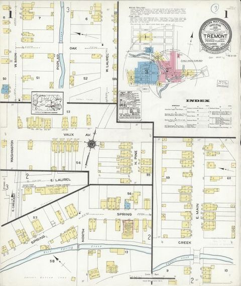 Sanborn Map — Tremont, 1923 (1923)