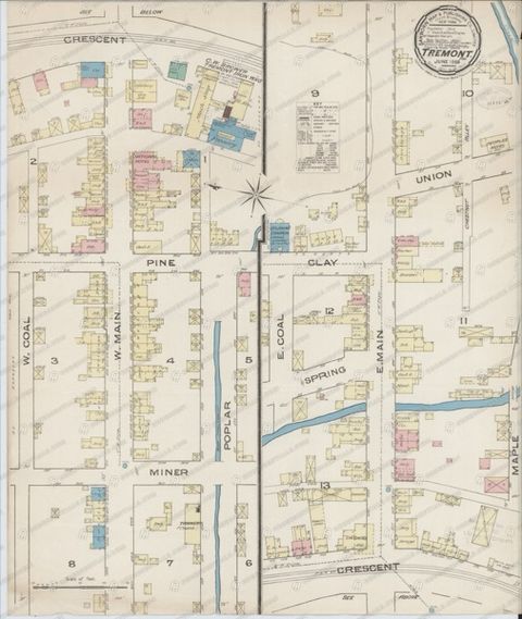 Sanborn Map — Tremont, 1929 (1929)