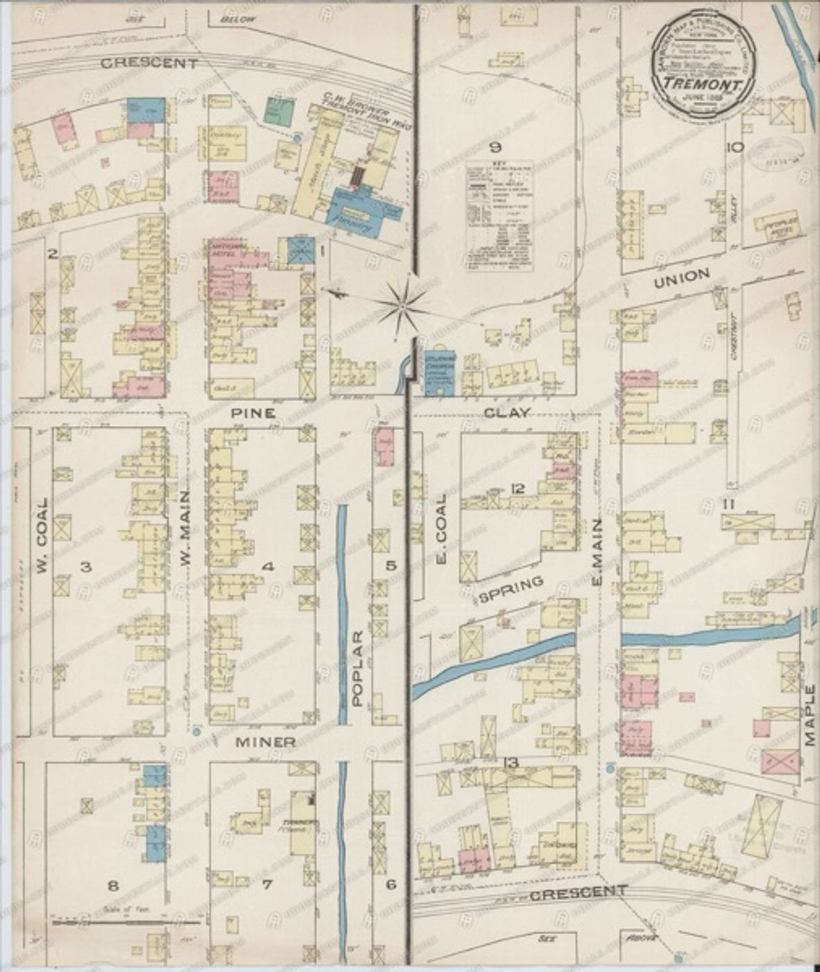 Sanborn Map — Tremont, 1929 (1929)