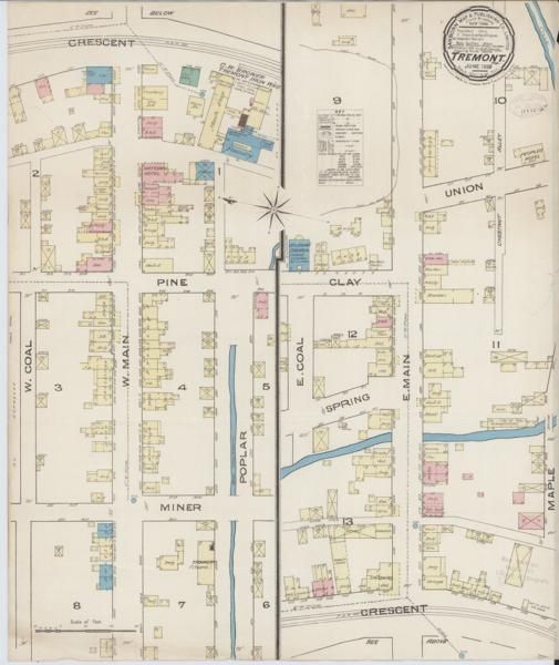 Sanborn Fire Insurance Maps — Tremont (series) (1885-1929)